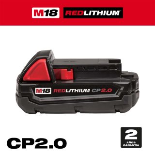 Batería Milwaukee M18 CP 18 V 2 Ah 48-11-1820/50-11-1822