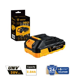 Batería de Litio 20V 2,0 Ah Deko BT20XL01-1020