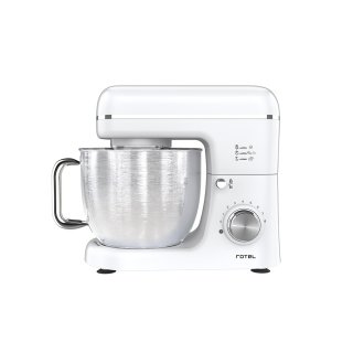 Batidora Planetaria 1500 W Bowl de Acero Inoxidable 5 Litros Blanca Rotel 72822