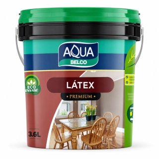 Pintura Superlavable Antibacterial Mate Aqua Belco 3,6lt