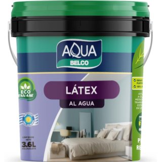 Pintura Látex Antihongos AQUAPLUS Aqua Belco 18lt