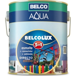 Esmalte 3 En 1 Blanco Brillante BELCOLUX Aqua Belco 3,6lt