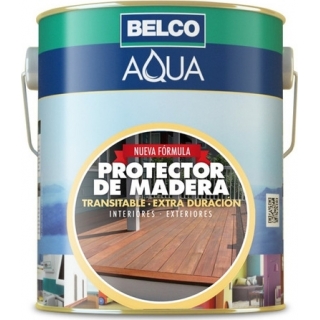 Protector De Madera Cedro Satinado Aqua Belco 3.6lt