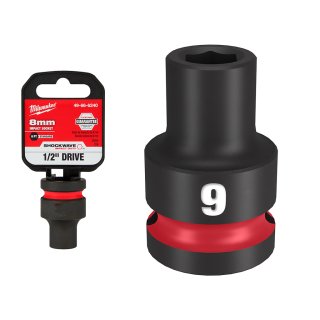 Bocallave de impacto hexagonal encastre 1/2" 9 mm Milwaukee 49-66-6241
