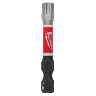 Bolsa 25 Puntas Torx T40 de 2" SHOCKWAVE Milwaukee 48-32-4788