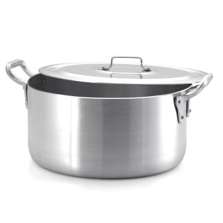 Cacerola con Asas 51.9l 55x22cm Super Hotel Aluminio Oliveira 5066