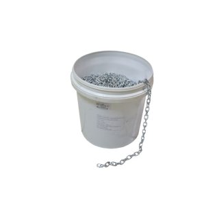 Cadena Patente 12mm/8m Galvanizada En Balde 25kg HW0174