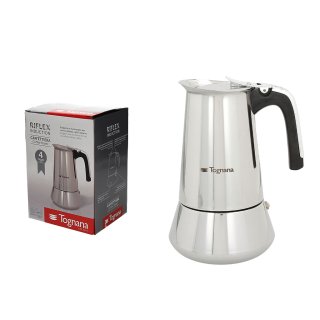 Cafetera 10 Tazas Acero Inoxidable Riflex Tognana V573010RIND