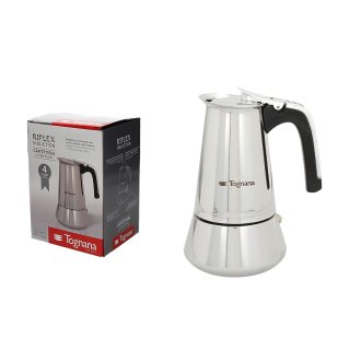 Cafetera 6 Tazas Acero Inoxidable Riflex Tognana V573006RIND