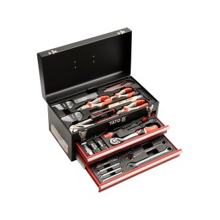 Caja Metálica con Herramientas para Mecánico 80 Piezas Yato YT-38951