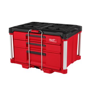 Cajonera 3 Cajones (1 Grande) Packout Milwaukee 48-22-8447