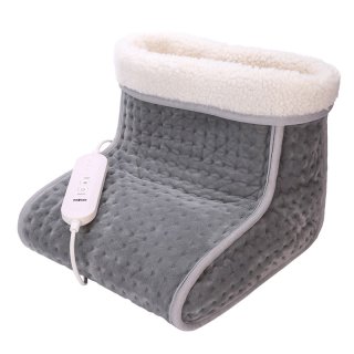 Calienta Pies Tipo Bota con Tela Polar Afelpada y Conexión Separable Enxuta CPENX10
