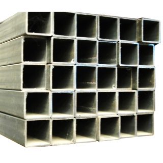 Caño Hierro Rectangular 50 X 100mm 1.6mm Barra de 6m  