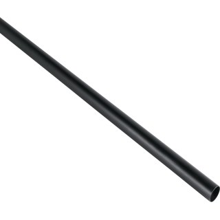 Caño Redondo Negro Para Placard 3mt Hermex TR-530N