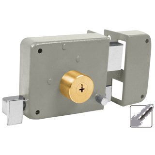 Cerr.sobrep.p/puert.der(hasta 40mm)llave tetra"HERMEX"CS-85D