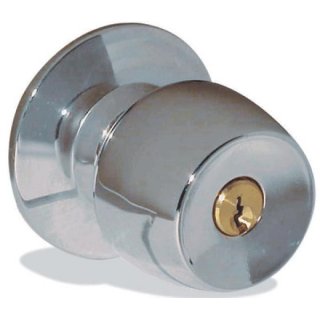 Cerradura de Pomo Copa Cromado sin Llave BEST VALUE