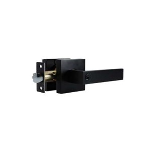 Cerradura de Manivela Negra con Llave BEST VALUE