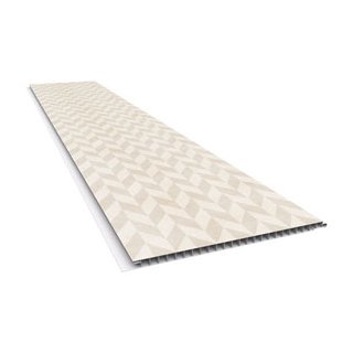 Tablilla PVC Chevron Tweed Magnolia