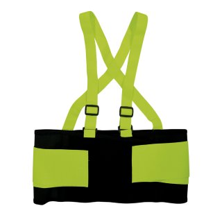 Cinturón de Soporte Lumbar de Alta Visibilidad Talle L