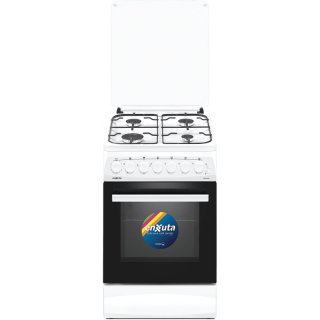 Cocina Supergas 4 Hornallas Blanca con Termocupla 50x60 Enxuta CENX5542W