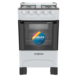 Cocina Supergas 4 Hornallas Blanca Con Termocupla y Encendido Enxuta CENX27210W