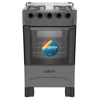 Cocina Supergas 4 Hornallas Titanio Con Termocupla Enxuta CENX27200T