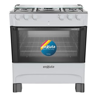 Cocina Supergas 5 Hornallas Blanca con Termocupla y Encendido Enxuta CENX27250W