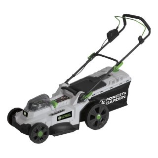 Cortadora de Césped a Batería 430 mm 40 V Brushless con 2 Baterías 4 Ah y Cargador Forest & Garden CPR1075/40C2