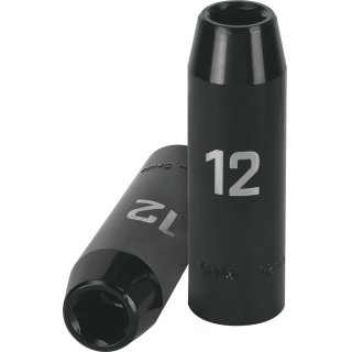 Dado Impacto Largo 12mm Encastre 1/2'' Truper D-7312-ML