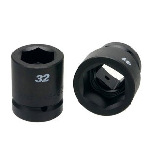 Dados de impacto,encastre 1" de 32mm "KAWASAKI"1/1-WS-32