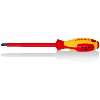 Dest.pozidriv.aisl(1000V)M.bimat.PZ3x150mm"KNIPEX"982503