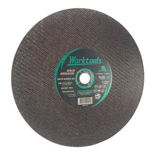 Disco de corte abrasivo para metal e inox 400x3.2x32mm