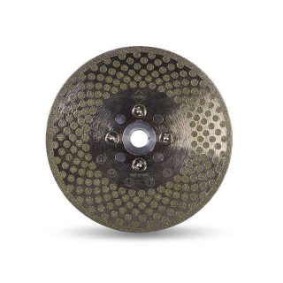 Disco Diamantado ECD 115mm 2 En 1 (Corte y Desbaste) Super Pro Rubi 31964