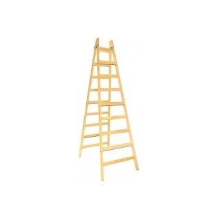 Escalera Pintor De Madera 10 Escalones 3m
