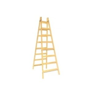 Escalera Pintor De Madera 8 Escalones 2.40m