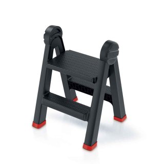 Escalera Plegable 2 Escalones Antideslizante Titan Kistenberg KLD4565-3020