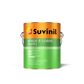 Esmalte al agua Color y Protección Suvinil base A2, mate, interior y exterior, 3,2 L