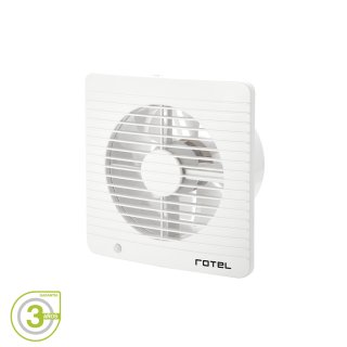 Extractor de Aire para Baño 4" 12 W Cuadrado con Sensor Rotel 72772