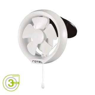 Extractor de Aire para Cocina 8" 25 W Redondo Vidrio/Yeso Rotel 70367