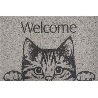 Felpudo Vinil Pet Welcome Cat 60 x 40 cm