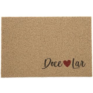Felpudo Vinil Super Print Dulce Hogar 40 x 60 cm