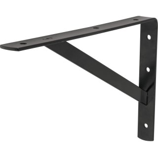 Escuadra Reforzada Para Estante 8'' x 12'' Negro FIERO MER-12N
