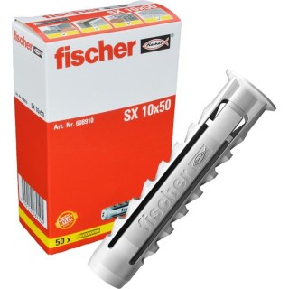 Taco Universal SX10 Con Tope FISCHER Caja x 50