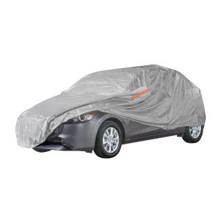 Funda cubre auto imperm.prot.UV 1.8x4.6x1.20mt"TRUPER"CUA-CH