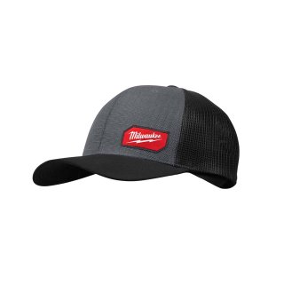 Gorro Camionero Gris y Negro Milwaukee 505G