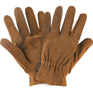 Guante De Piel Truper GU-715 Unitalla Reforzado Electricista