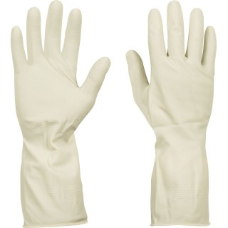 Guantes Látex Natural Truper GU-382 Apto Alimentos
