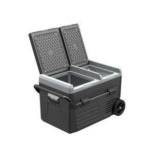 Heladera y freezer móvil dos temperaturas 45L 12V