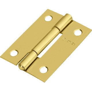 Bisagra Dorada 1'' x 7/8'' Hermex BR-101 Caja x 20