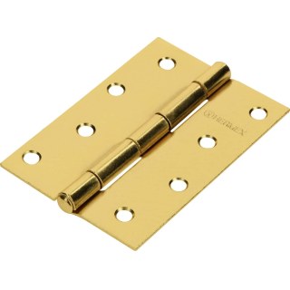 Bisagra Dorada 4'' x 2 3/4'' Hermex BR-401 Caja x 20